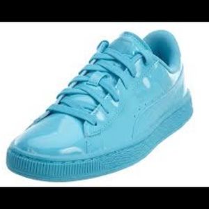 {NWT} PUMA Basket Classic Patent PS
Blue Atoll-Blue Atoll
Kids Sizes Only